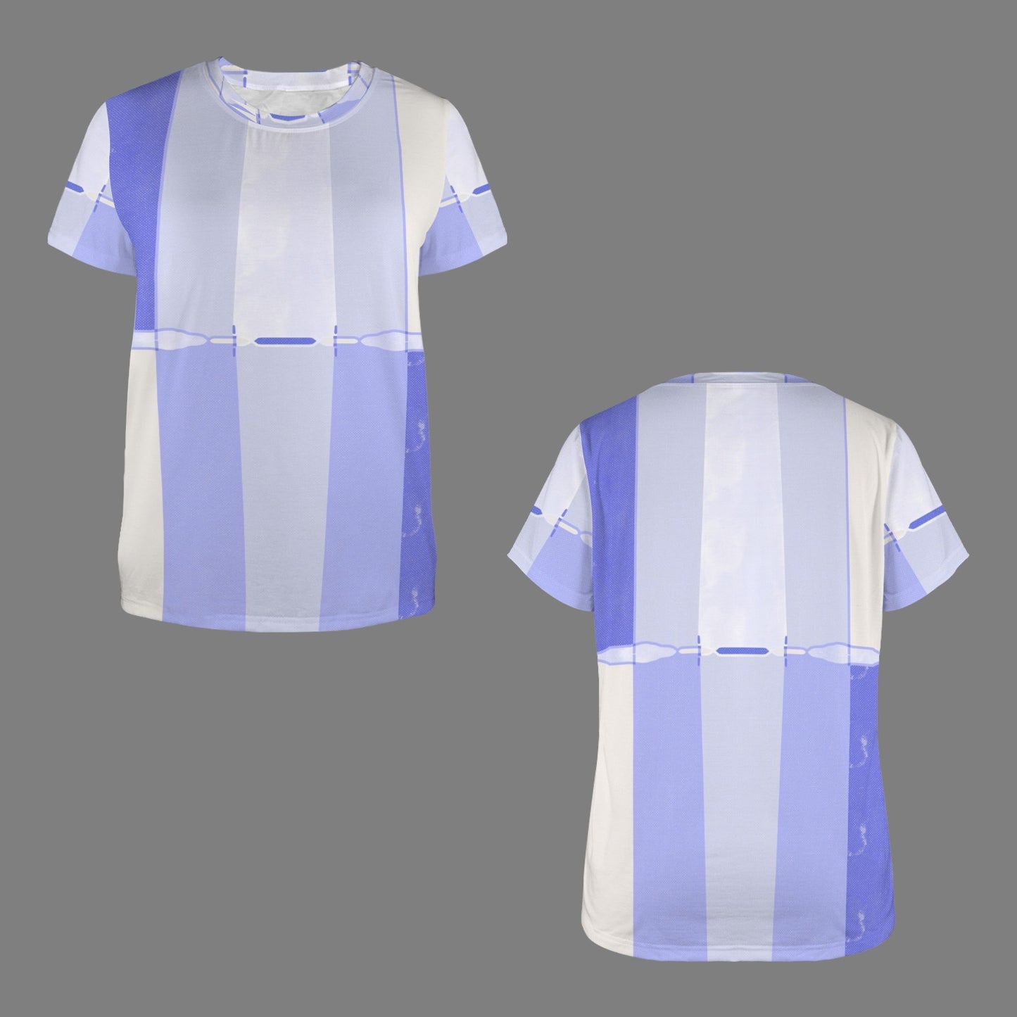 Blue Stripes - Tee shirt