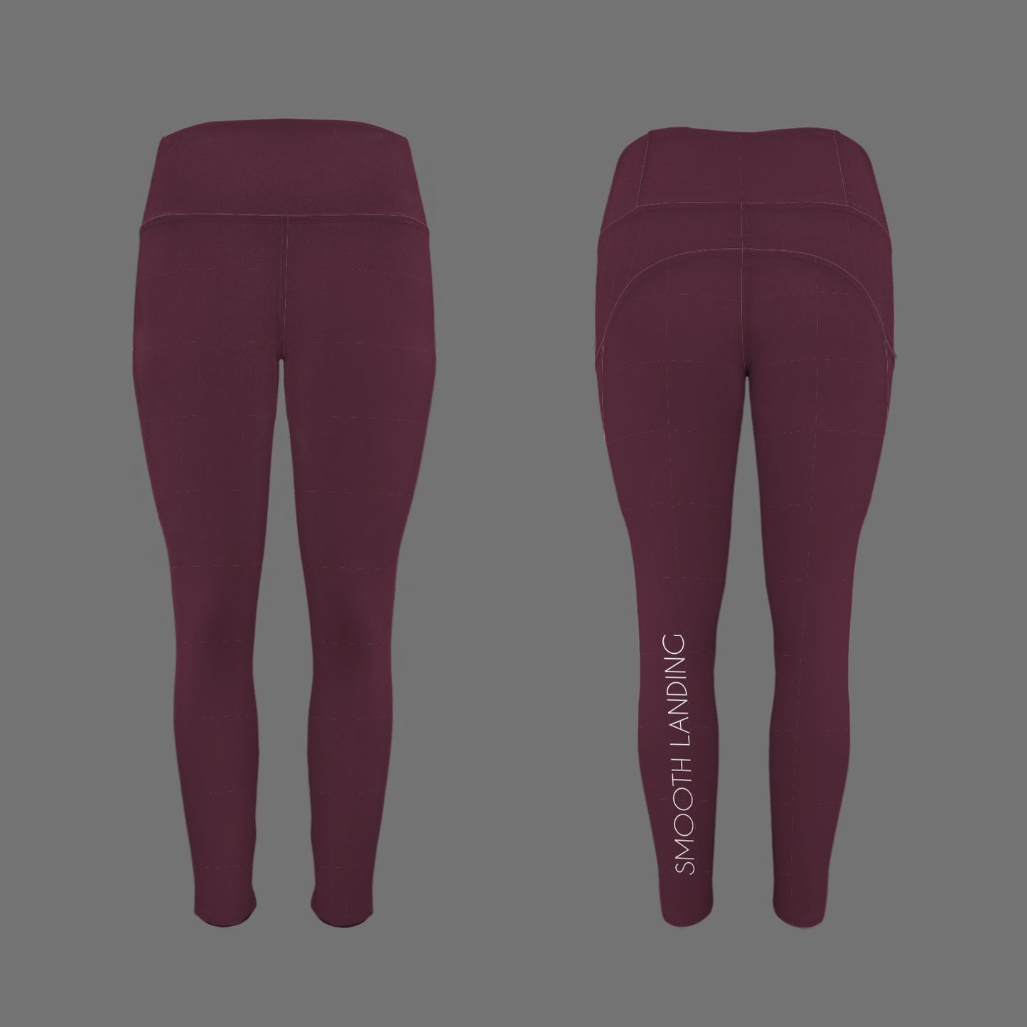 Wine Leggings - Smooth Landing