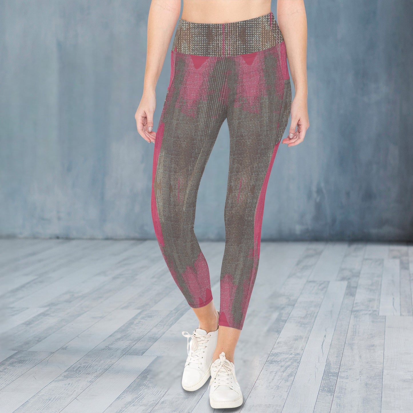 MochaMadnessRed - Leggings
