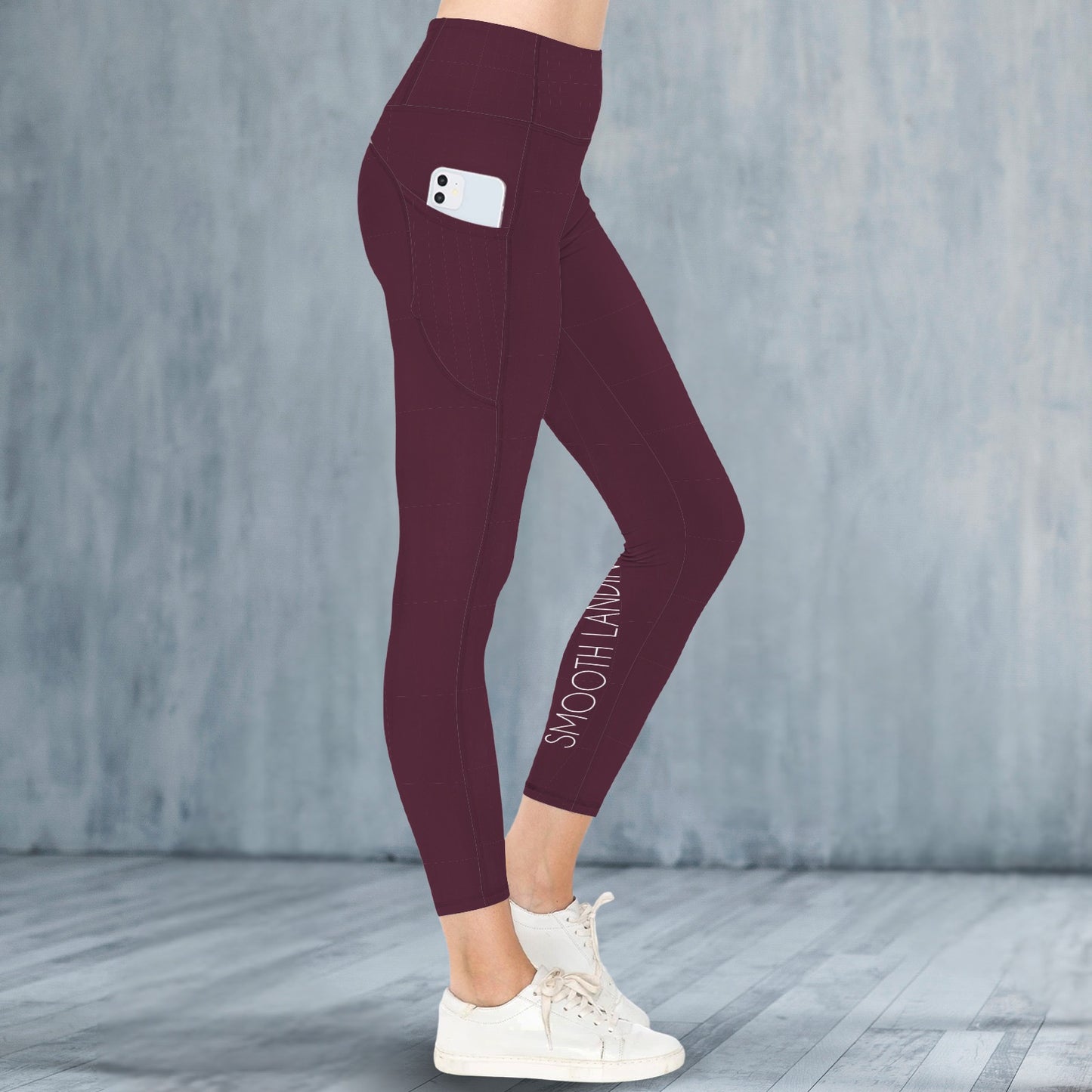 Wine Leggings - Smooth Landing