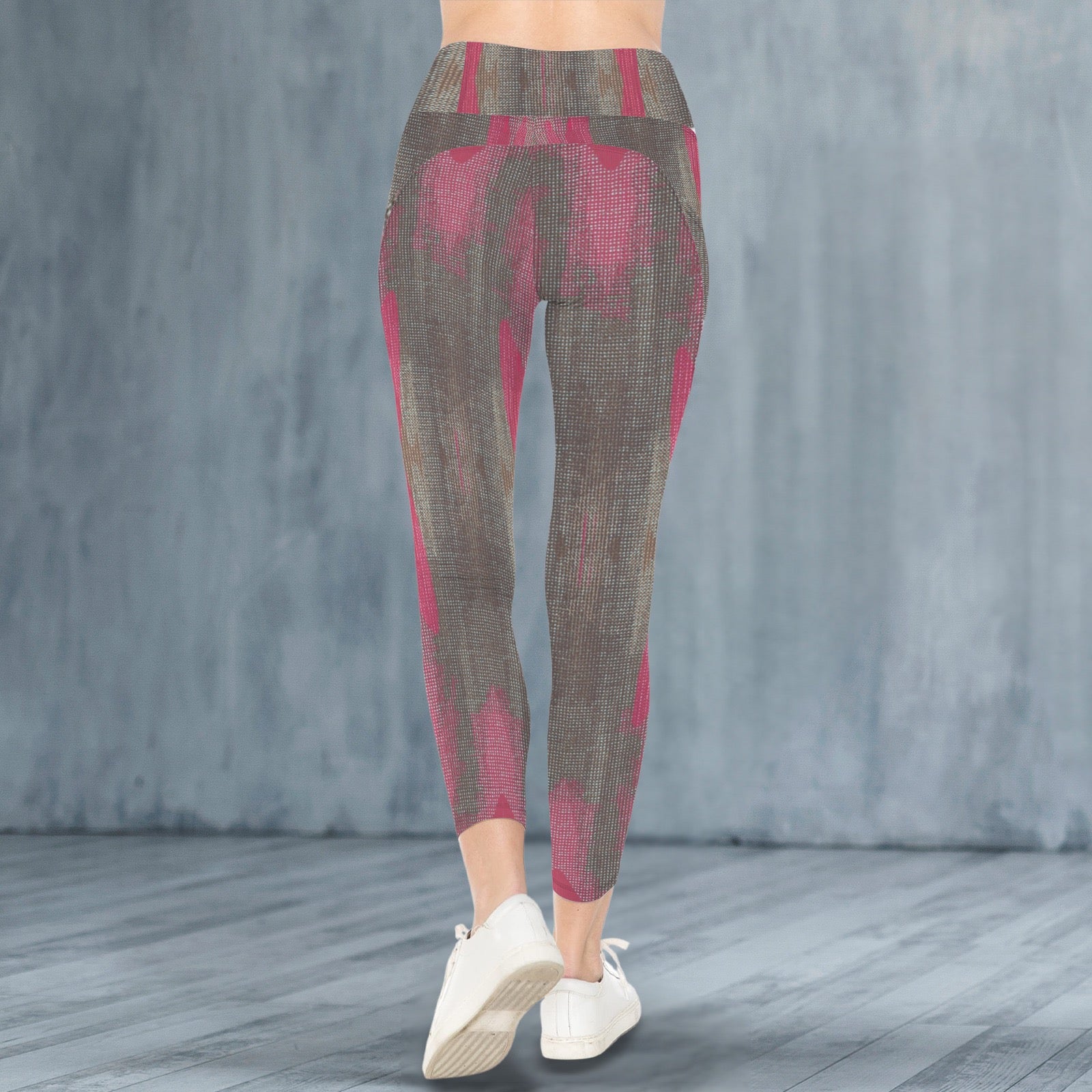 MochaMadnessRed - Leggings