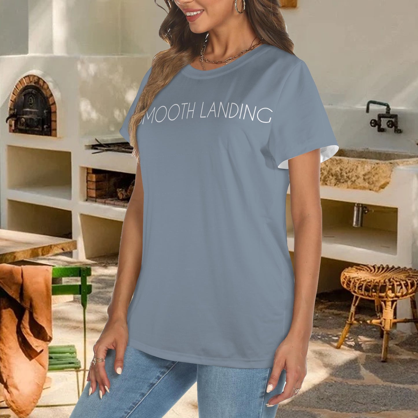 Blue-Grey - Tee Shirt