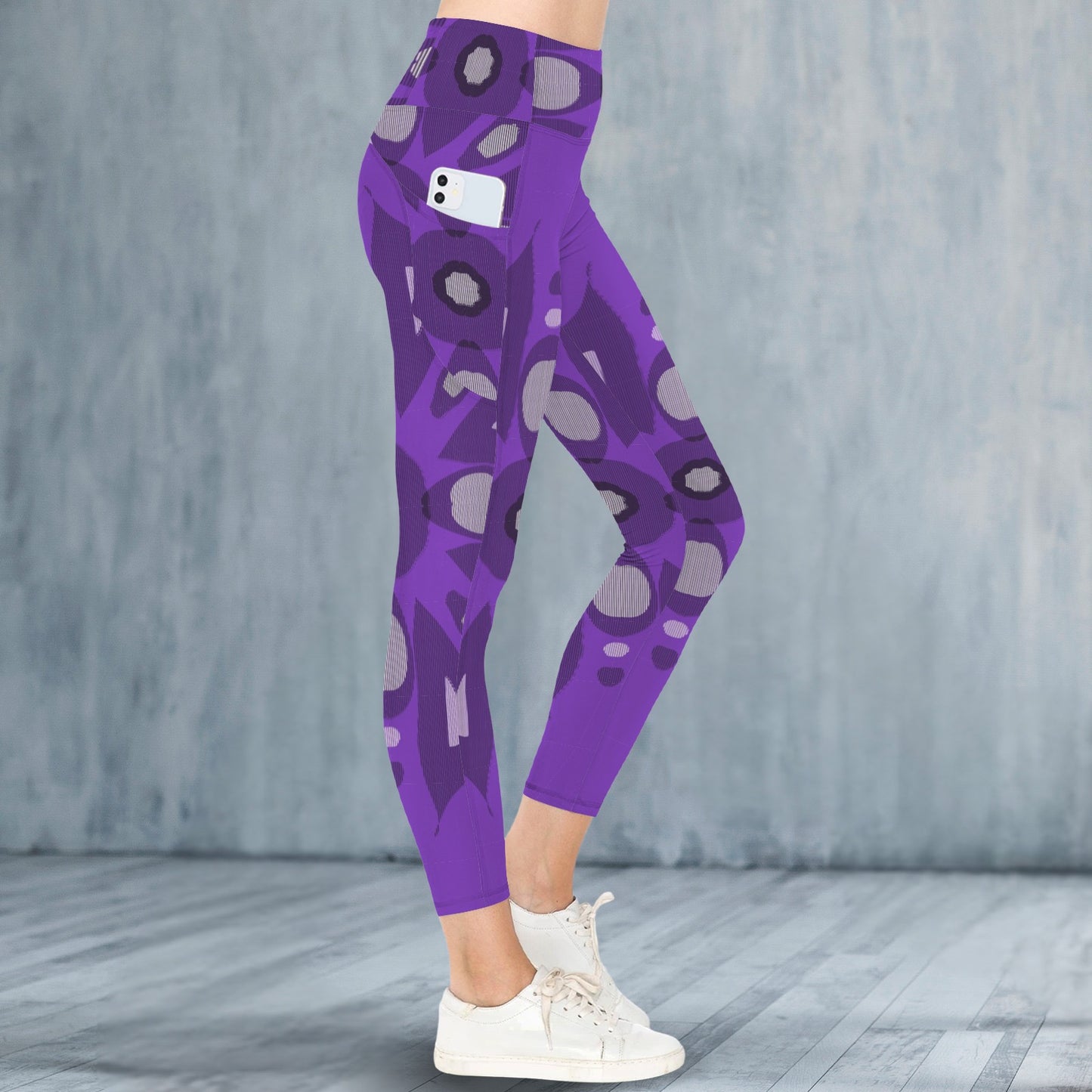 Burgundy Bliss Comp 16 SL - Leggings