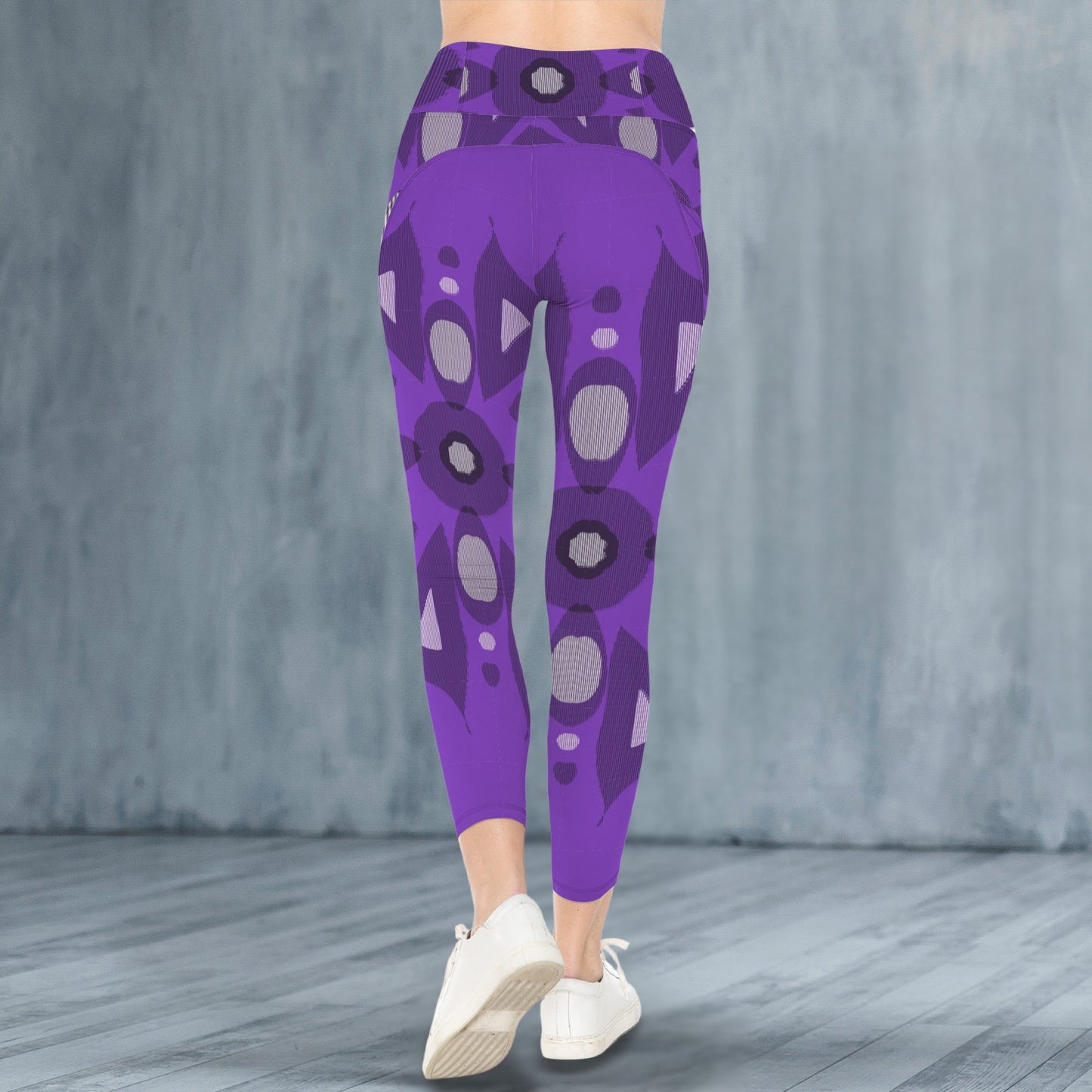 Burgundy Bliss Comp 16 SL - Leggings