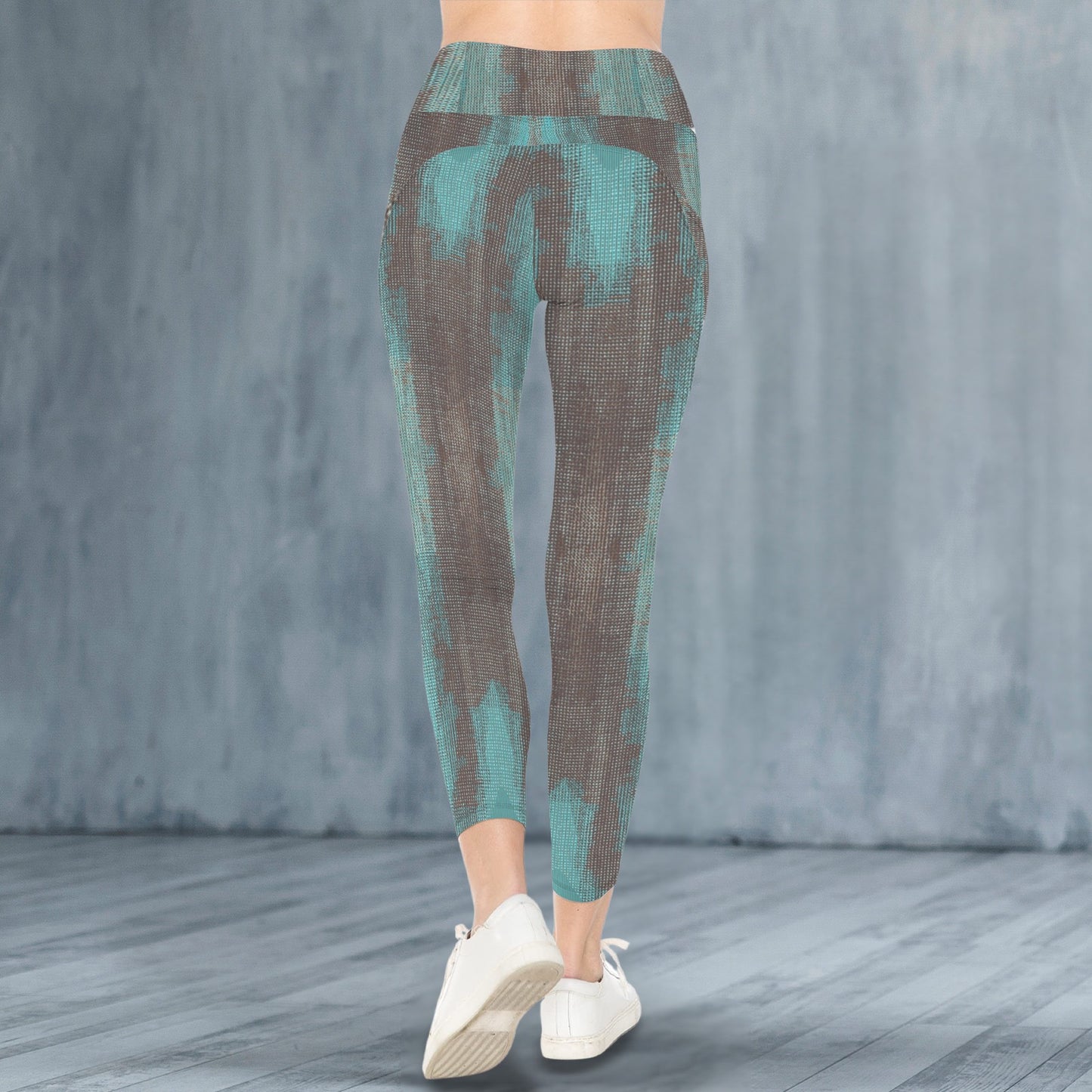 MochaMadnessTurquoise - Leggings