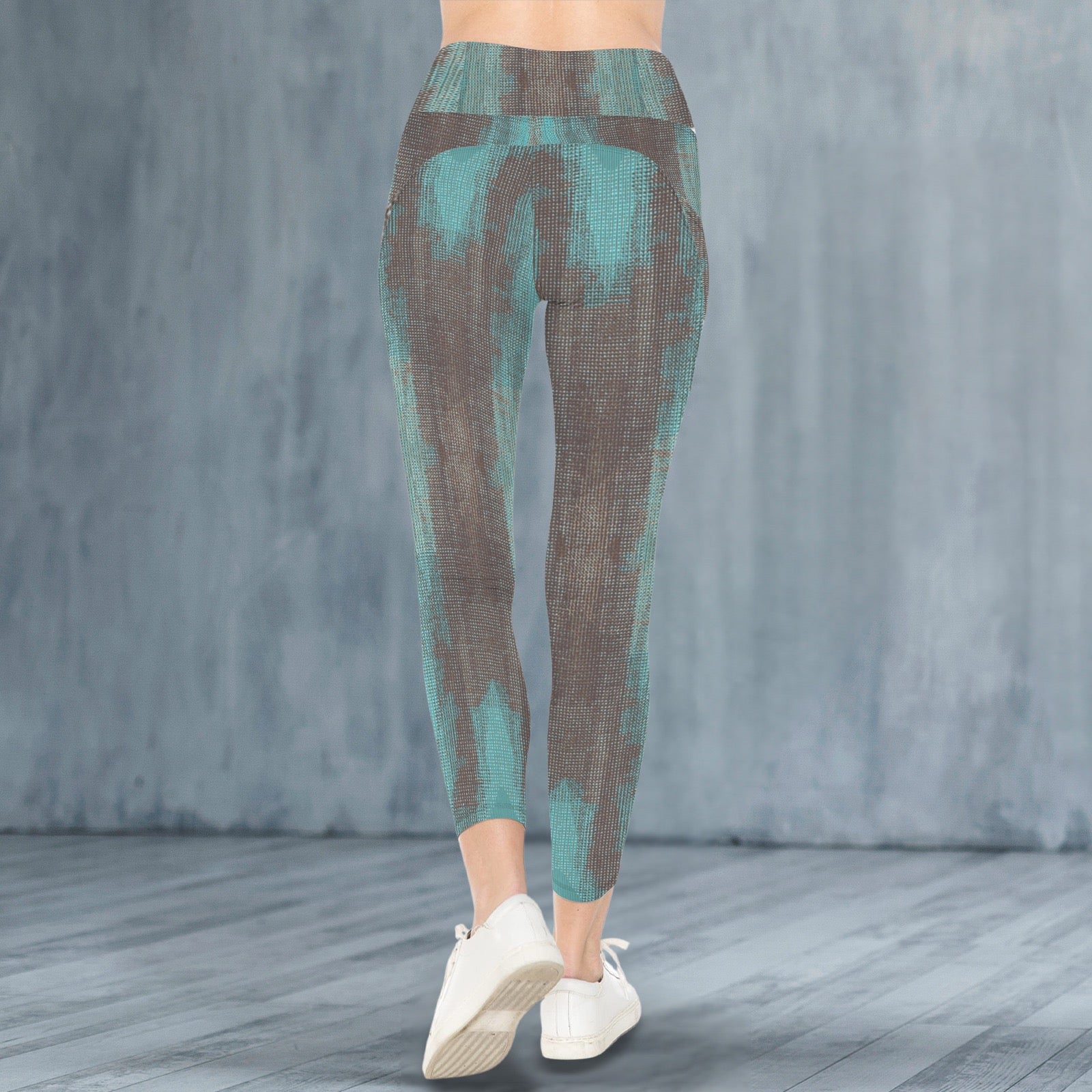 MochaMadnessTurquoise - Leggings