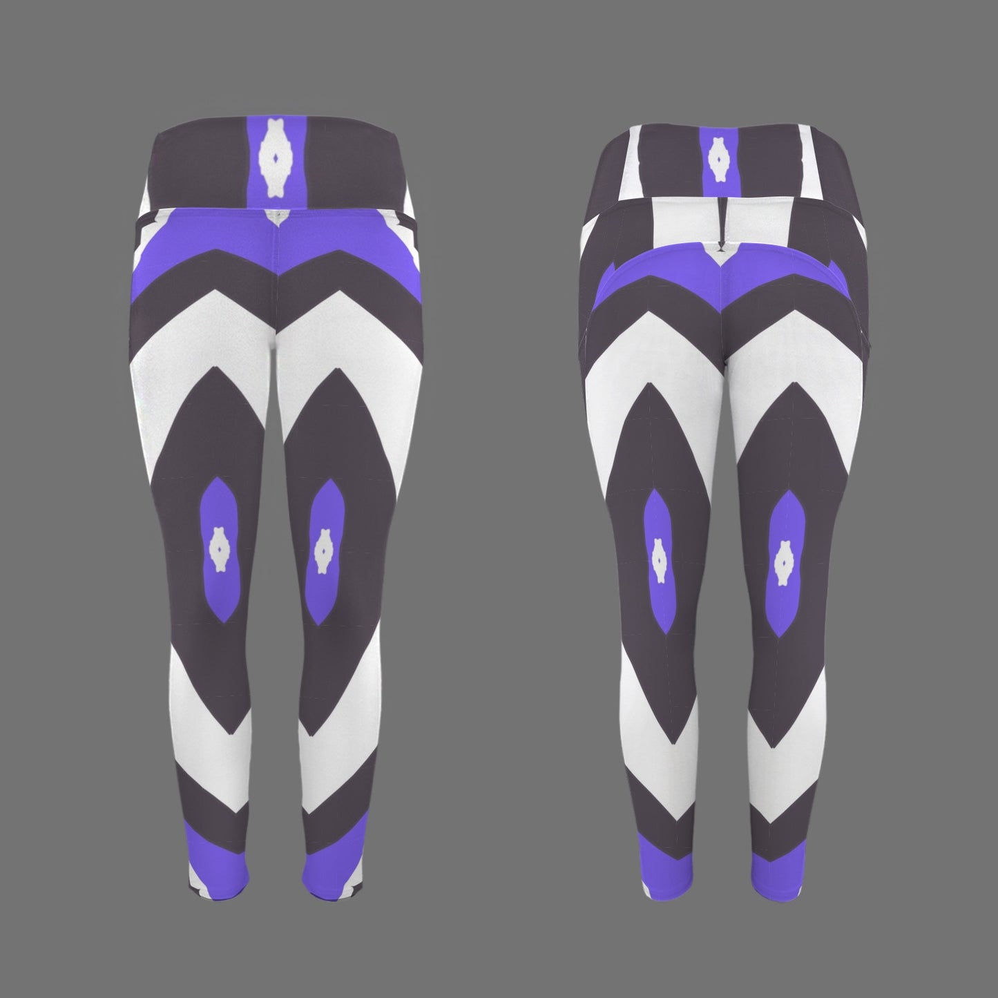 Burgundy Bliss Comp 7 - Leggings