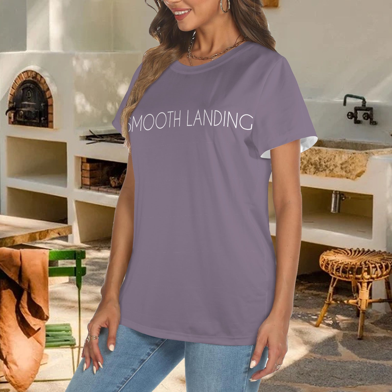 Valmarie Comp Medium Purple Solid - Tee shirt SL