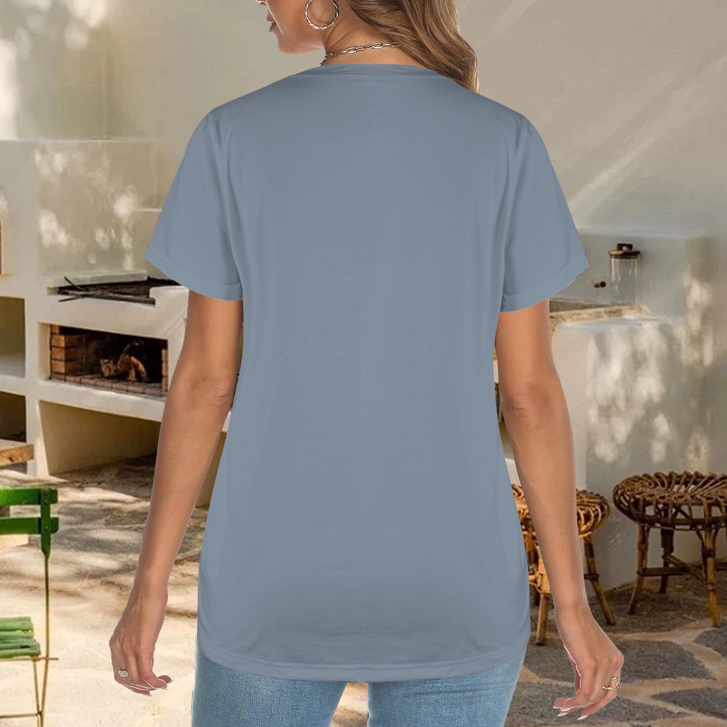 Blue-Grey - Tee Shirt