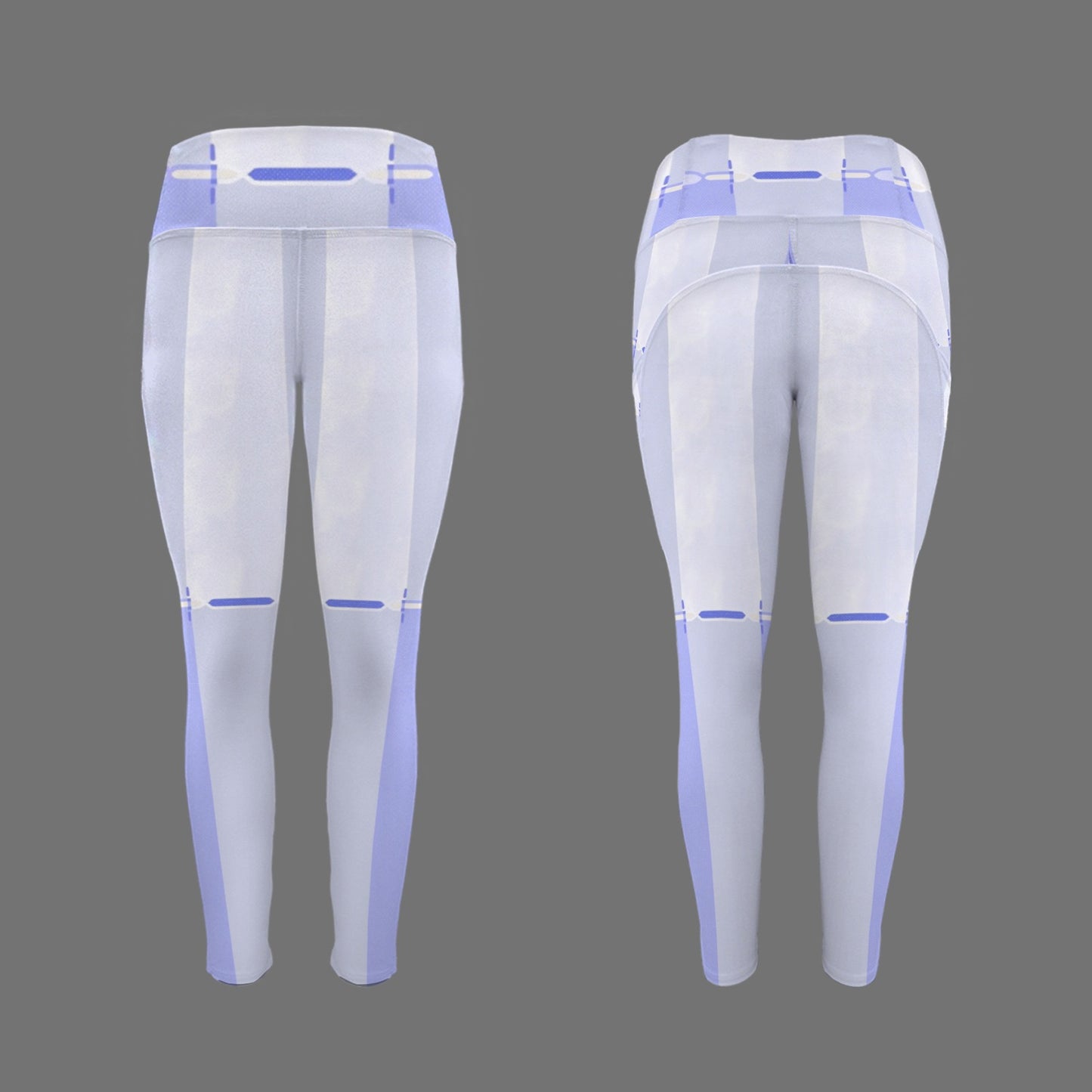 Blue Stripes - Leggings