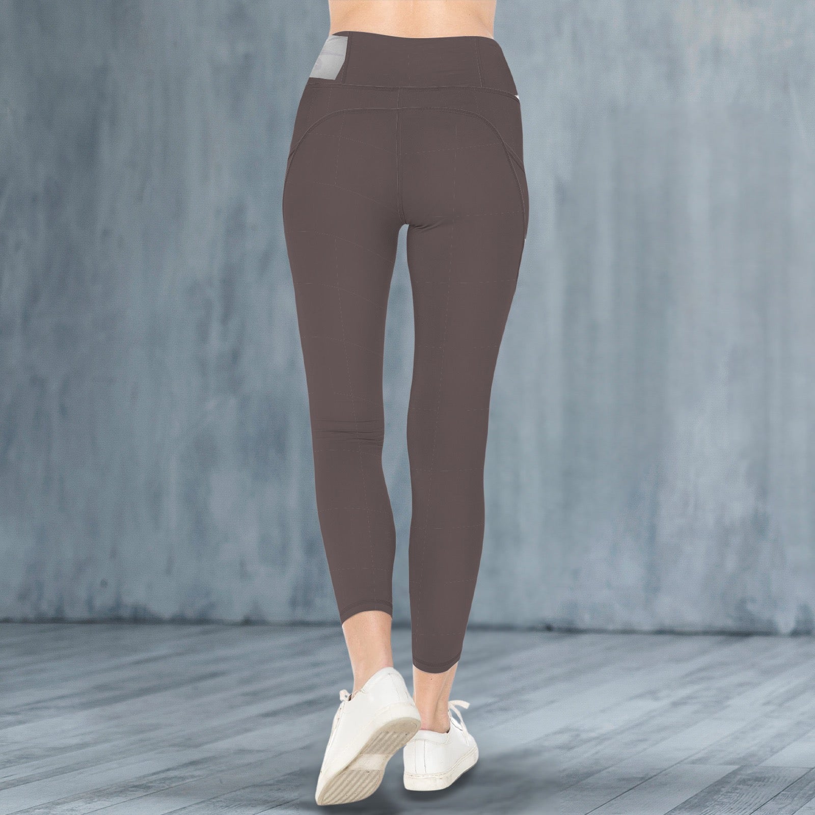 Burgundy - SL Logo - Leggings