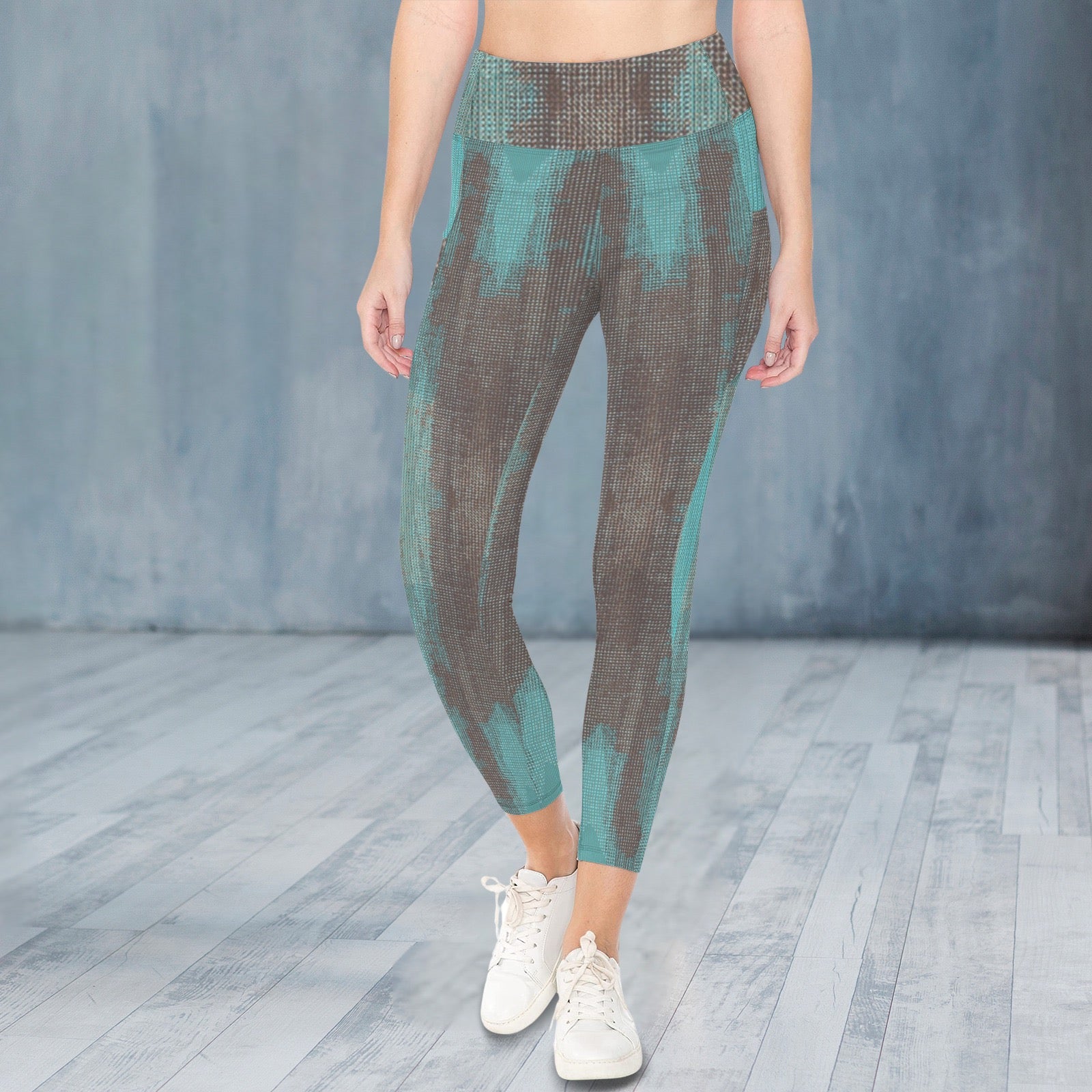 MochaMadnessTurquoise - Leggings