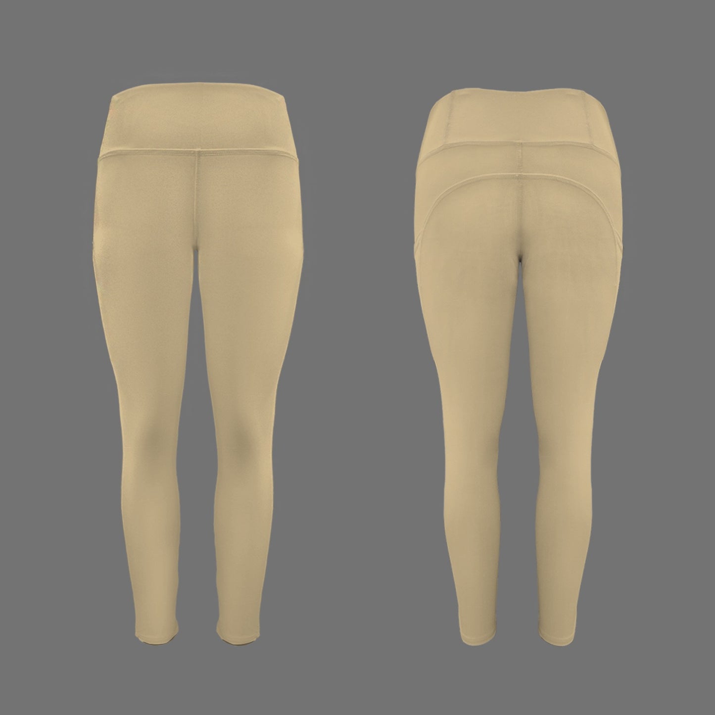 Beige - Leggings