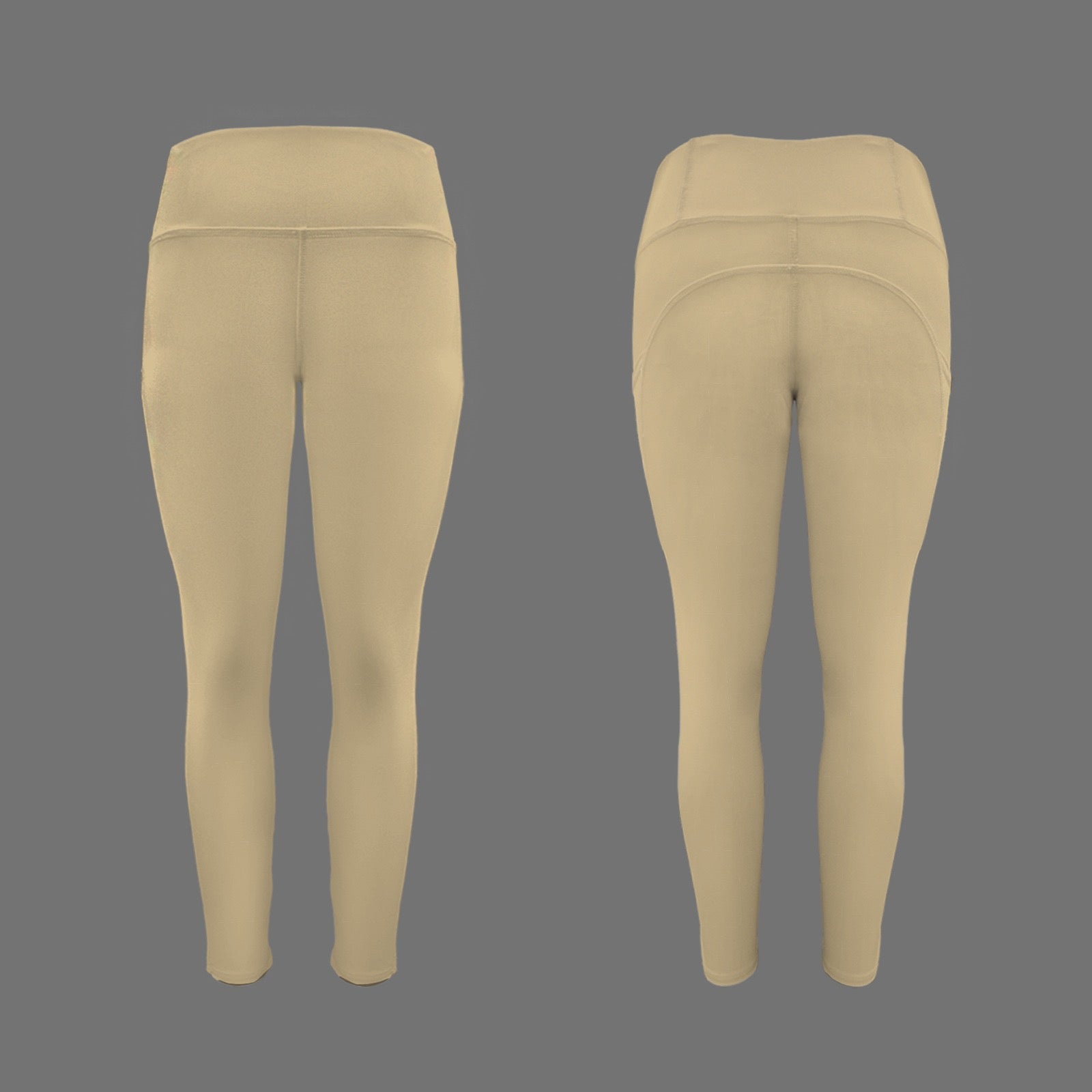 Beige - Leggings