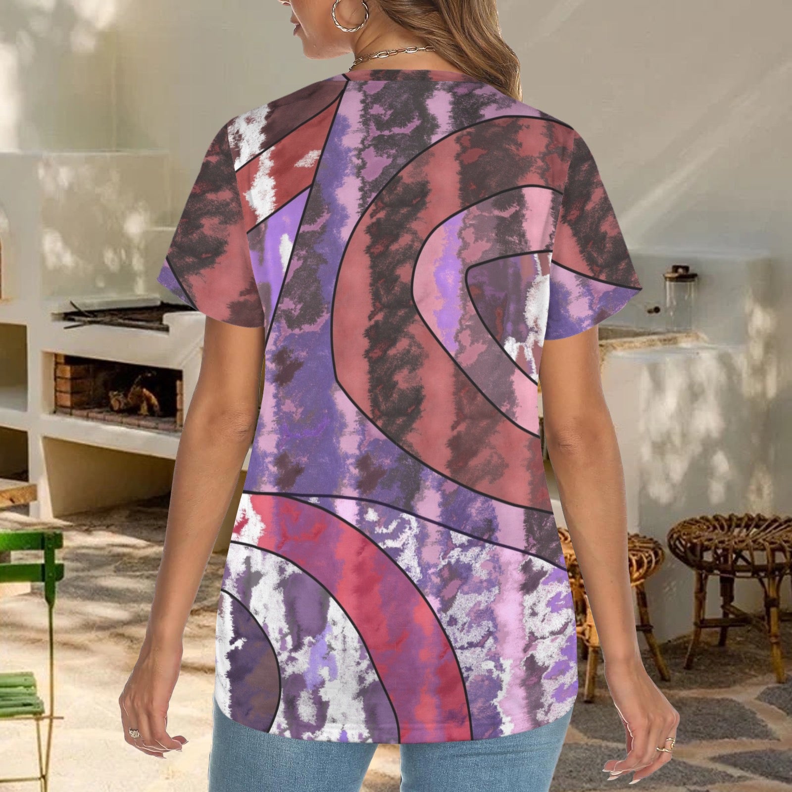 Rose 4 - Tee shirt