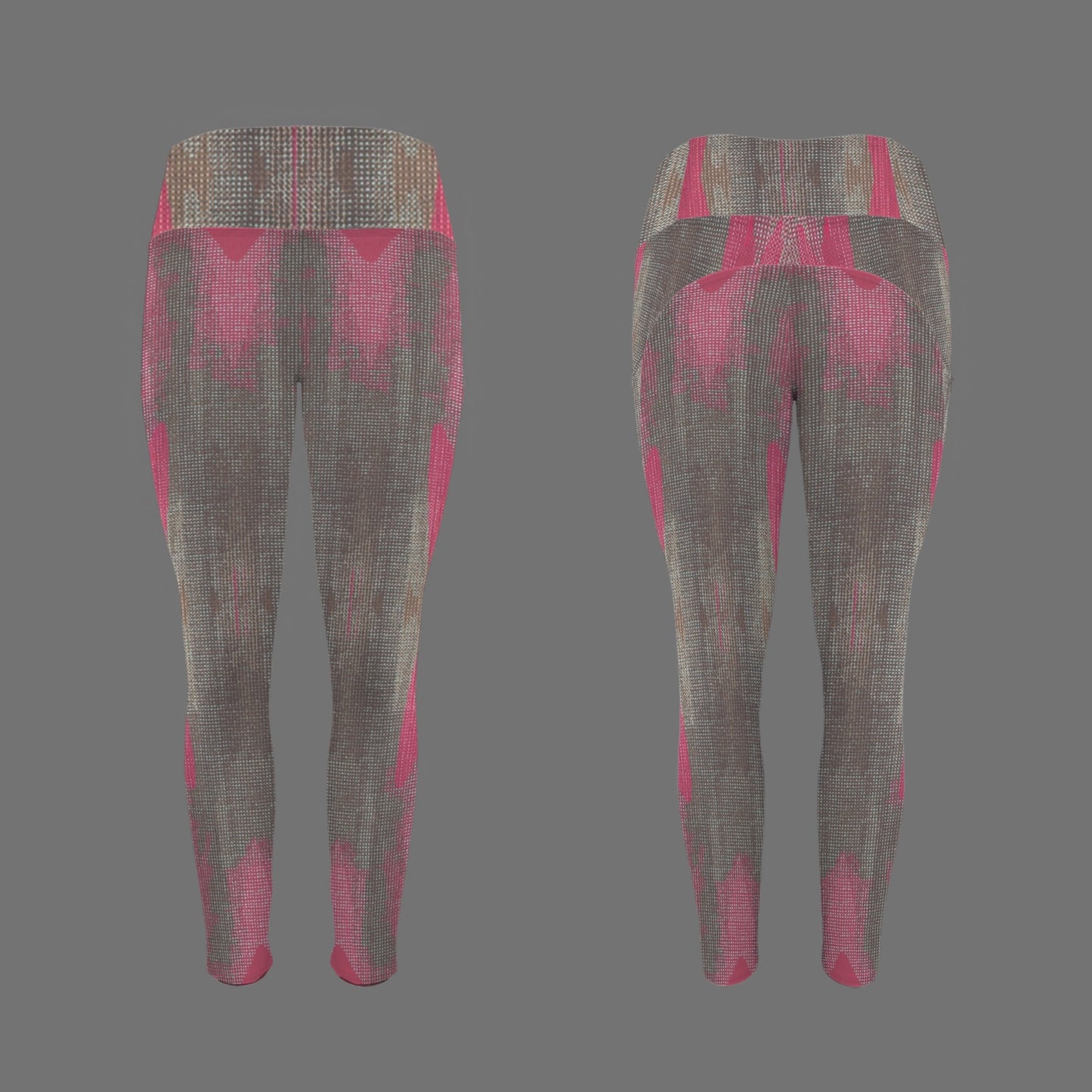 MochaMadnessRed - Leggings
