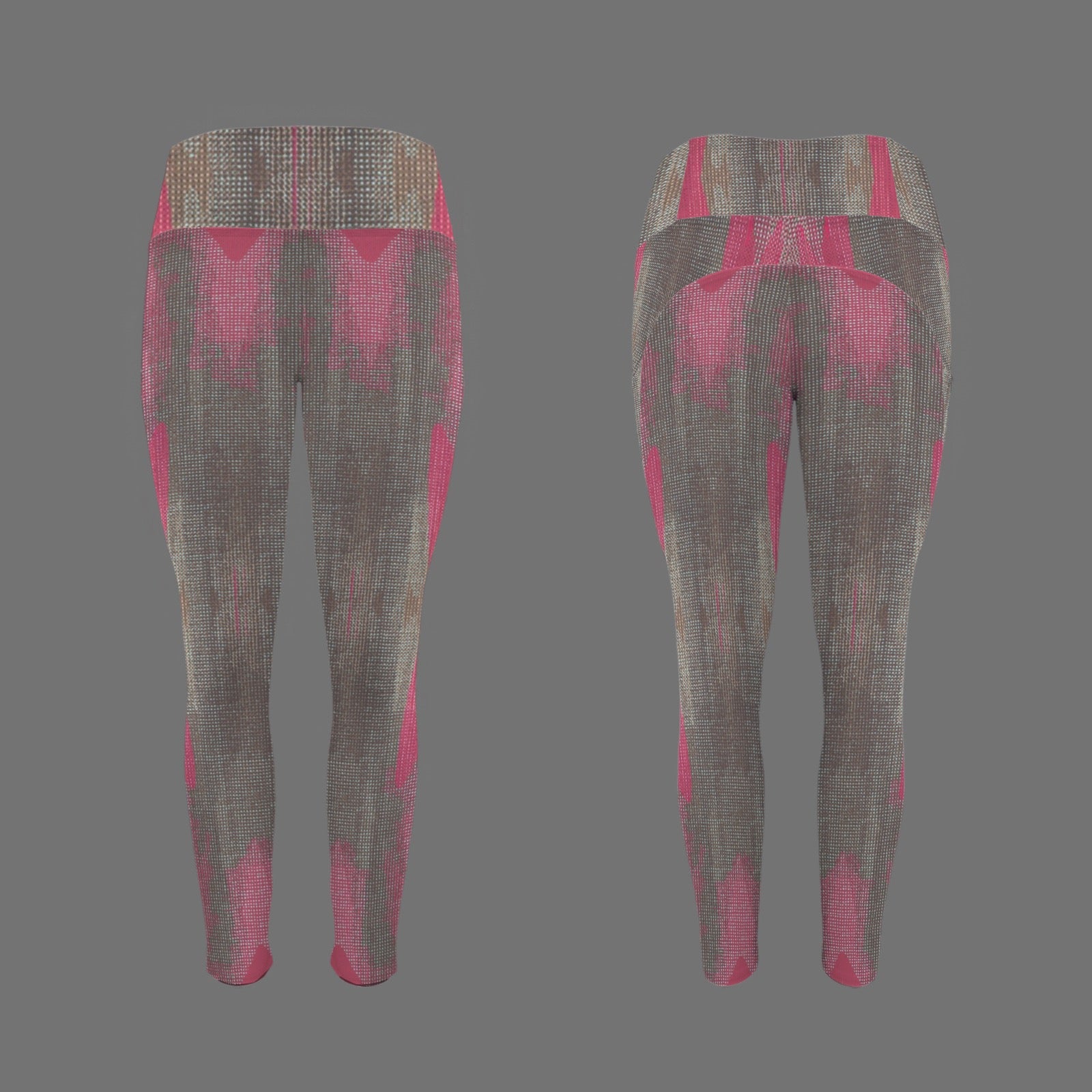 MochaMadnessRed - Leggings