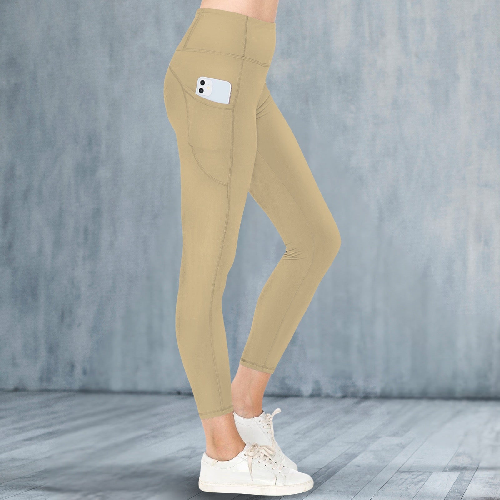 Beige - Leggings
