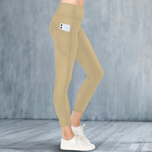 Beige - Leggings