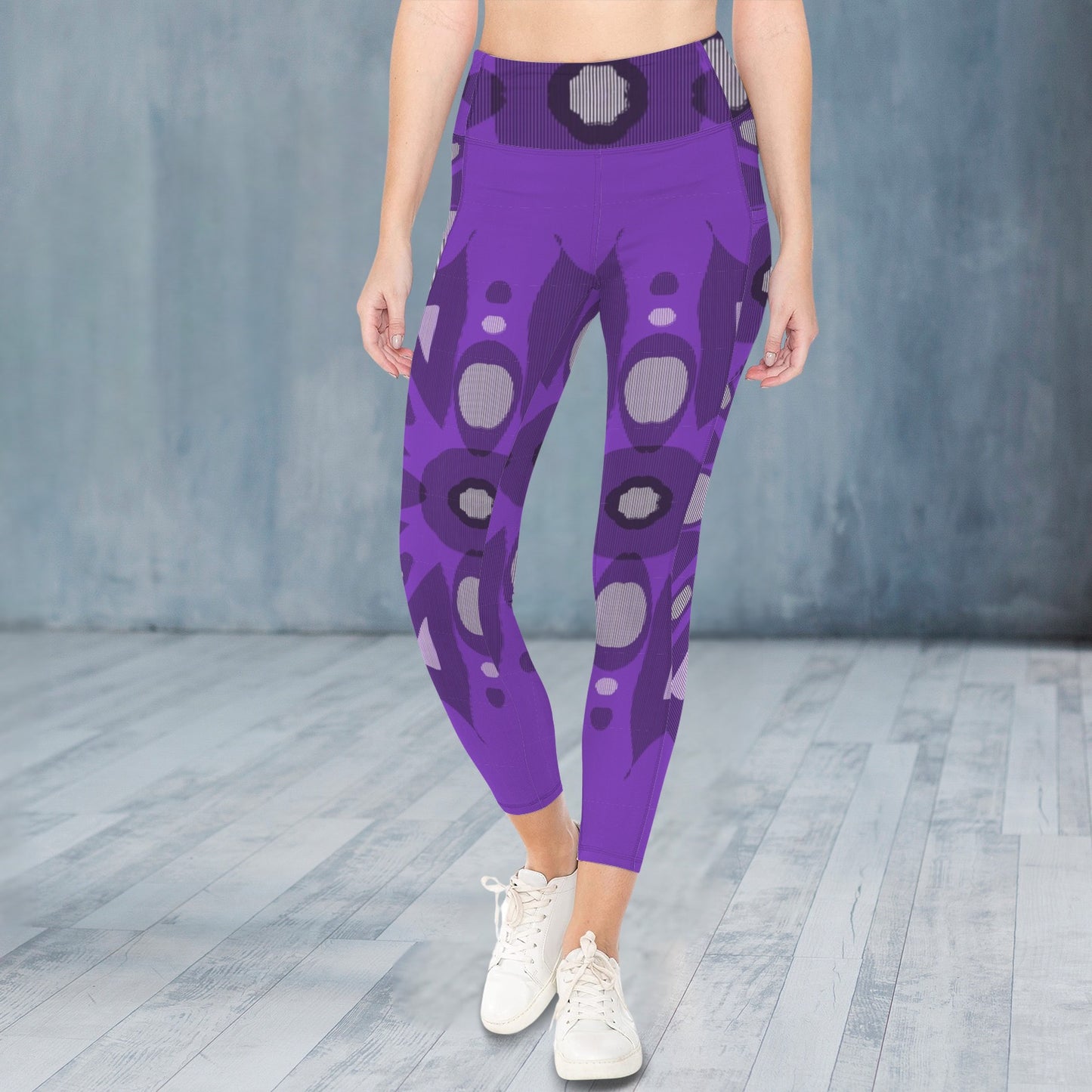 Burgundy Bliss Comp 16 SL - Leggings
