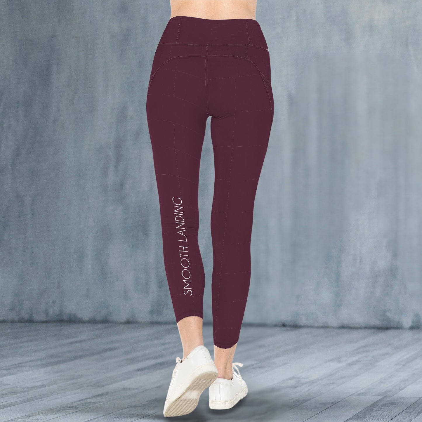Wine Leggings - Smooth Landing
